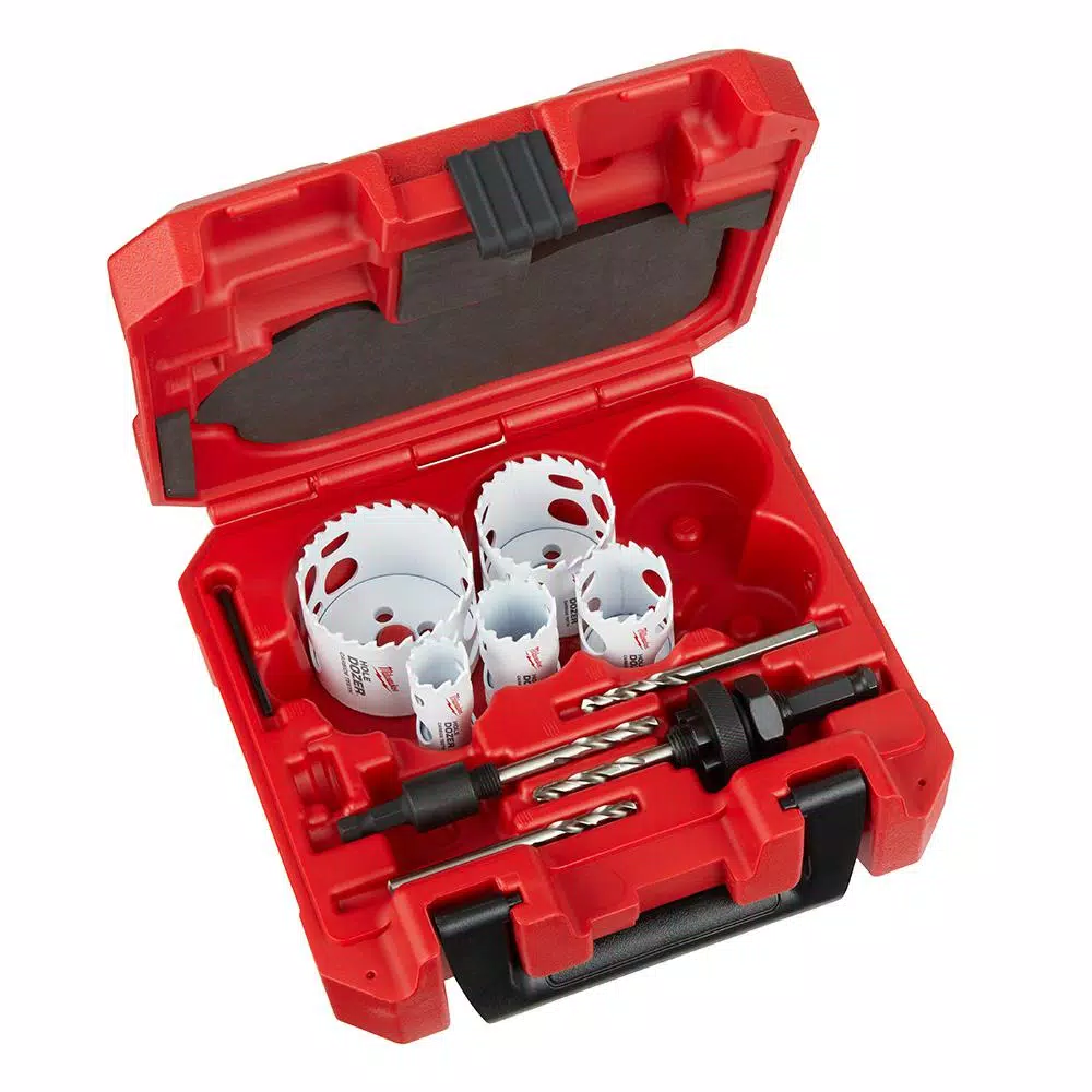 Milwaukee Hole Dozer Carbide Hole Saw Set (9-Piece) and#8211; XDC Depot - Mycitystee