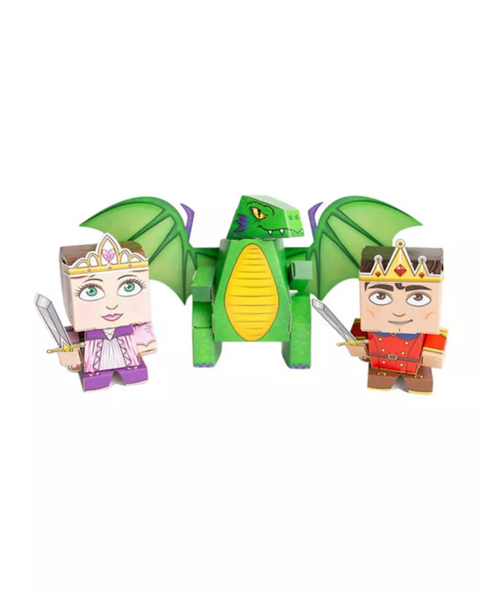 Cubles Medieval Set - original Buildable 3D STEM Toys - Mycitystee