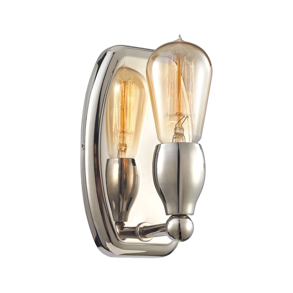 Elk Vernon 1-light Vanity in Polished Nickel - Mycitystee