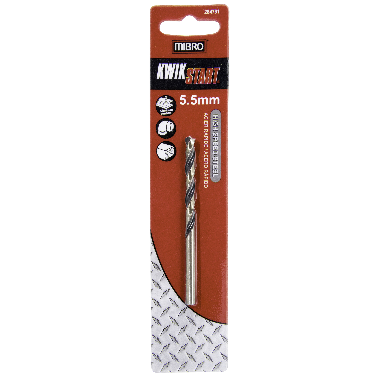 MIBRO 5.5 mm X 3-3/4 in. L High Speed Steel Metric Drill Bit 1 pc - Mycitystee