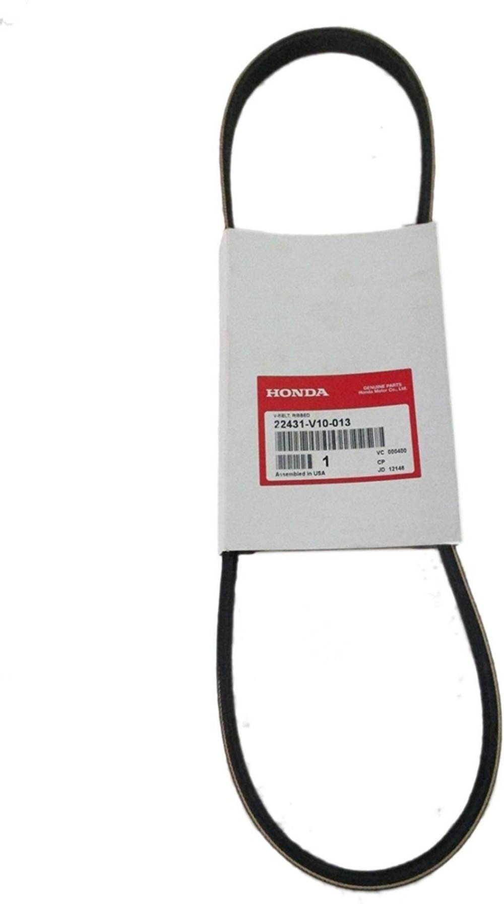 Honda OEM V-BELT Ribbed for HS520 and HS720 Snow Blowers 22431-V10-013 from Honda - Mycitystee