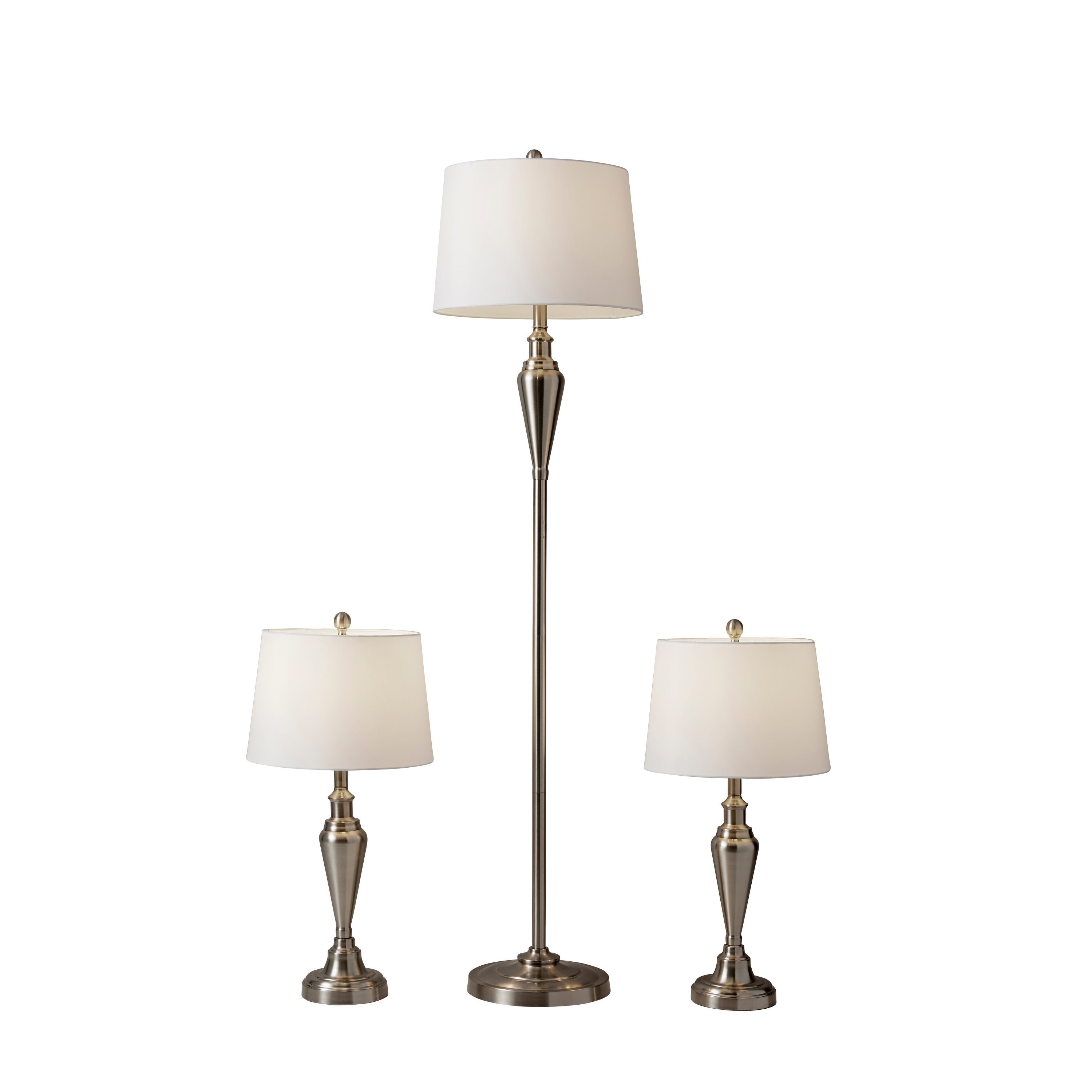 Copper Grove Roskovec Antique Brass Floor and Table Lamp 3-piece Set - Mycitystee