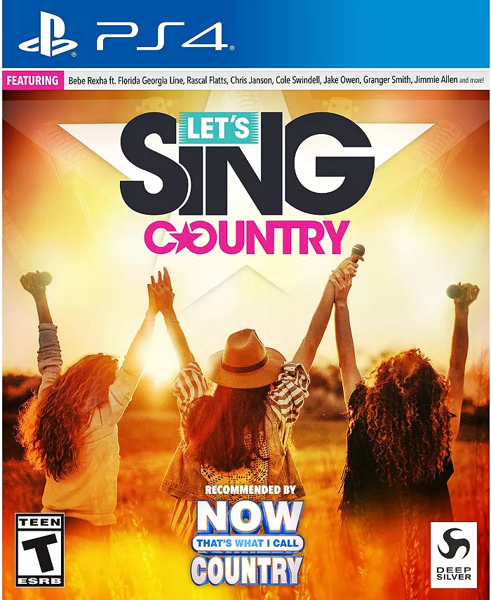 DEEP SILVER Let's Sing Country - PlayStation 4 - Mycitystee