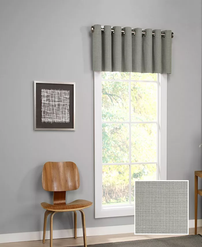 Eclipse Palisade Blackout Grommet Valance， 52