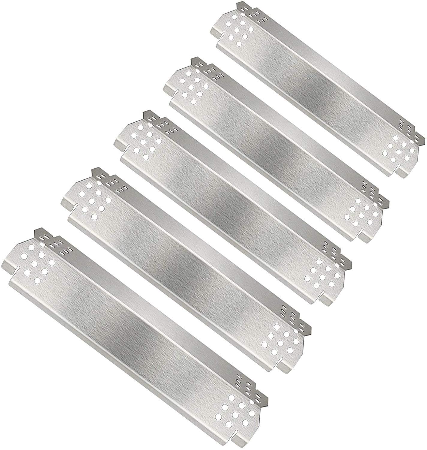 Stainless Steel Heat Plates for Backyard 720-0888M Gas Grill, 5 Pcs Kit 14.6 x 4.2 Inch - Mycitystee