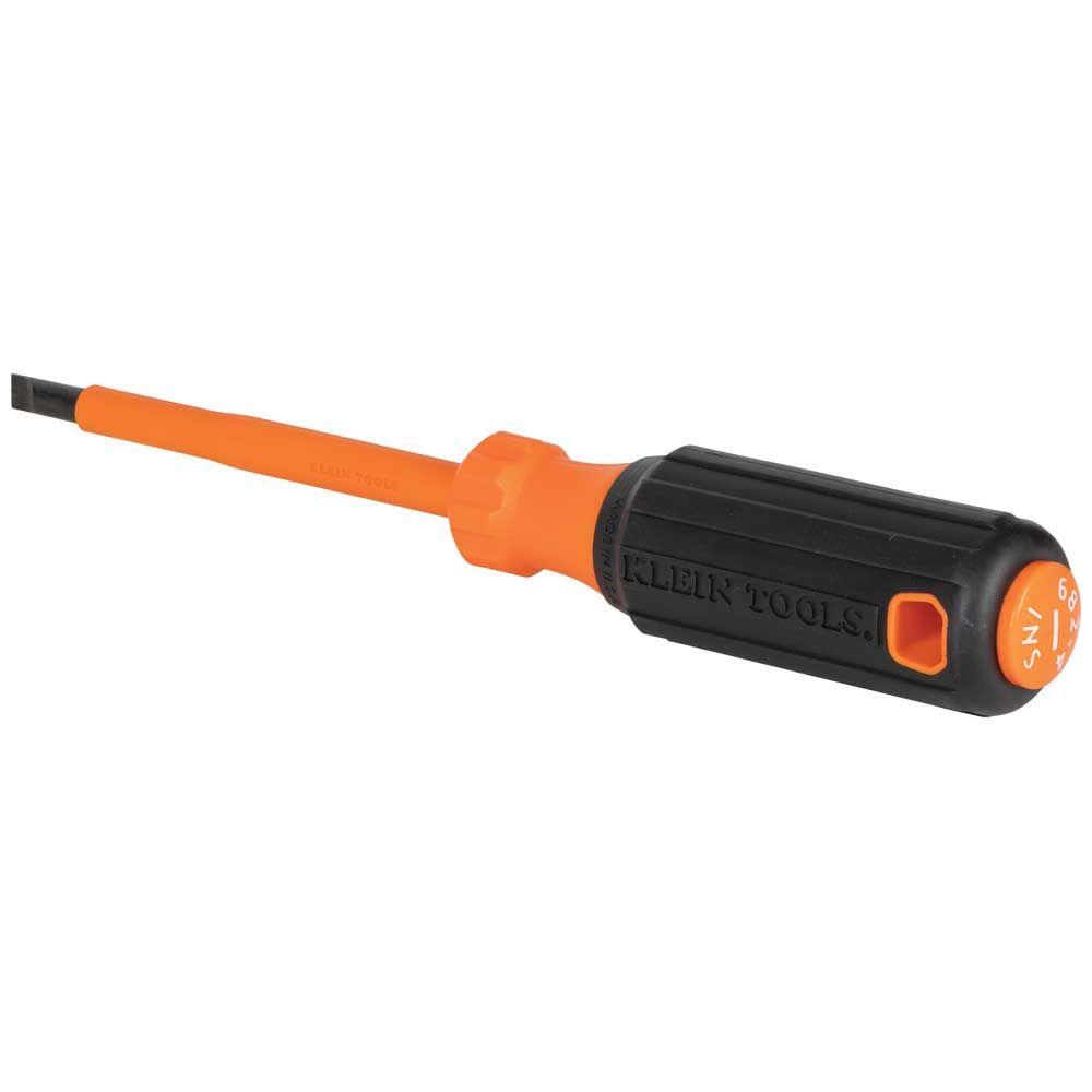 Klein Tools 4 in. Insul Driver 1/4 in. Cab Tip 6824INS from Klein Tools - Mycitystee