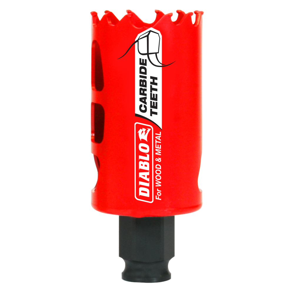 Diablo Tools 1-1/2 (38mm) Carbide-Tip Wood and Metal Holesaw - Mycitystee