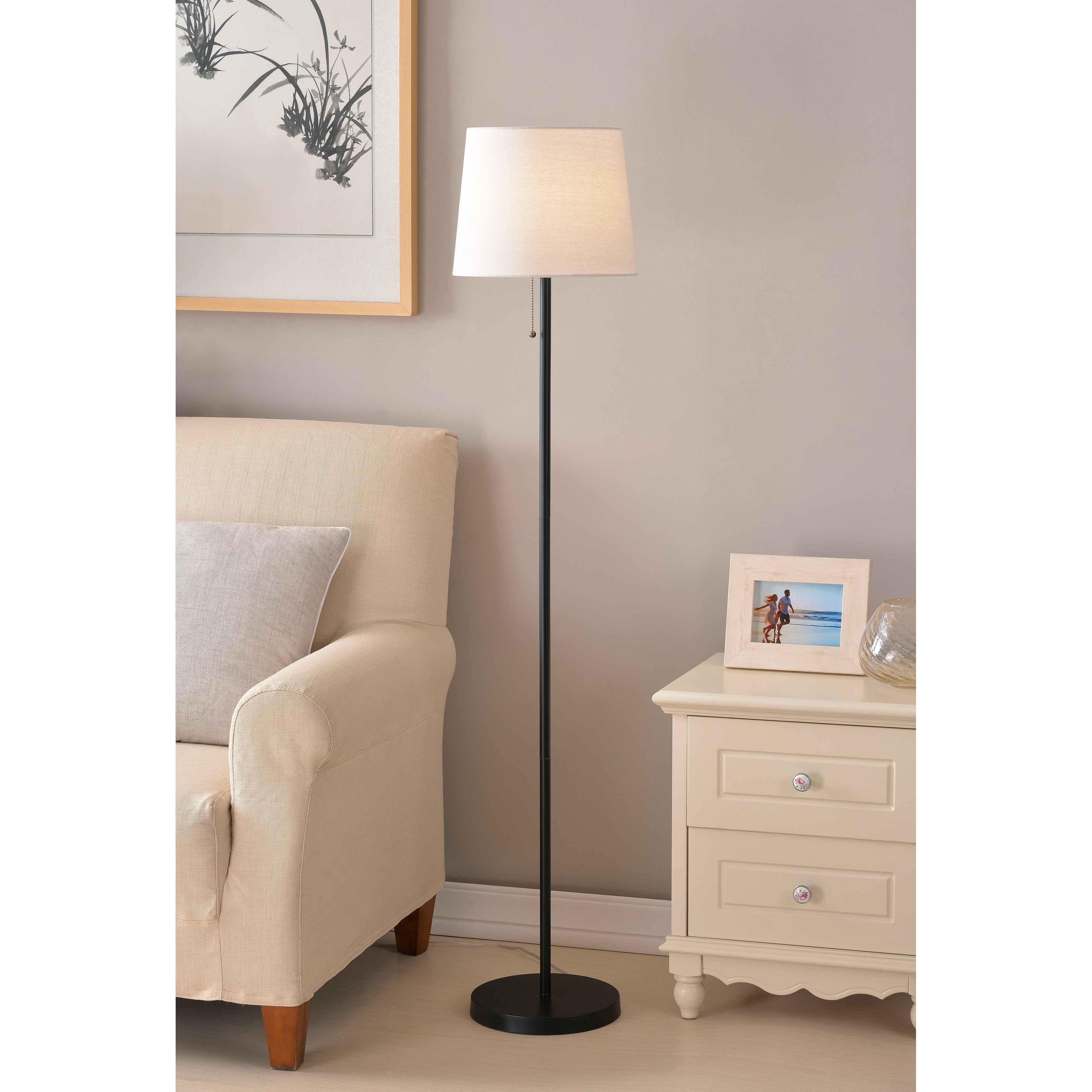 Taylor Black Floor Lamp - Mycitystee