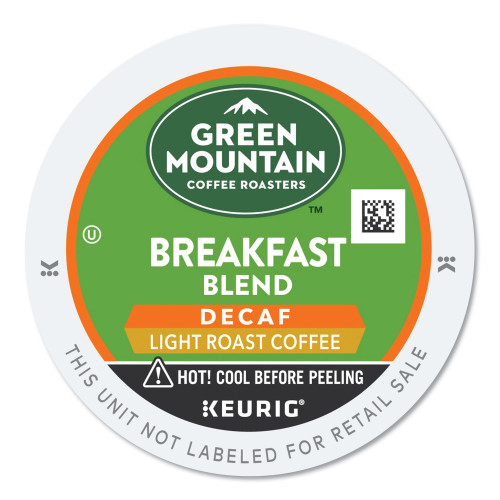 Green Mountain Coffee Roasters Decaffeinated Breakfast Blend (7522) - Mycitystee