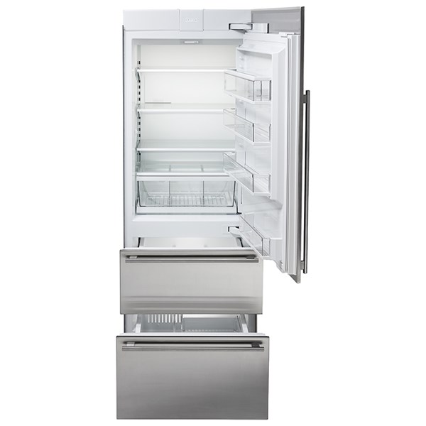 15.6 cu ft Bottom Freezer Panel Ready Refrigerator - Mycitystee