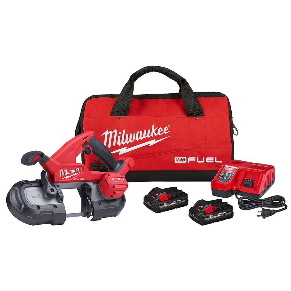 Milwaukee M18 FUEL Compact Band Saw Kit 2829-22 from Milwaukee - Mycitystee