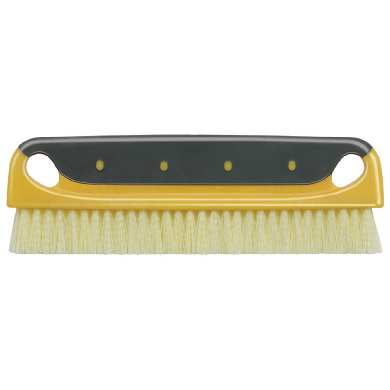 Allway 1/2 in. W X 12 in. L Black/Yellow Polypropylene Wallpaper Smoothing Brush - Mycitystee