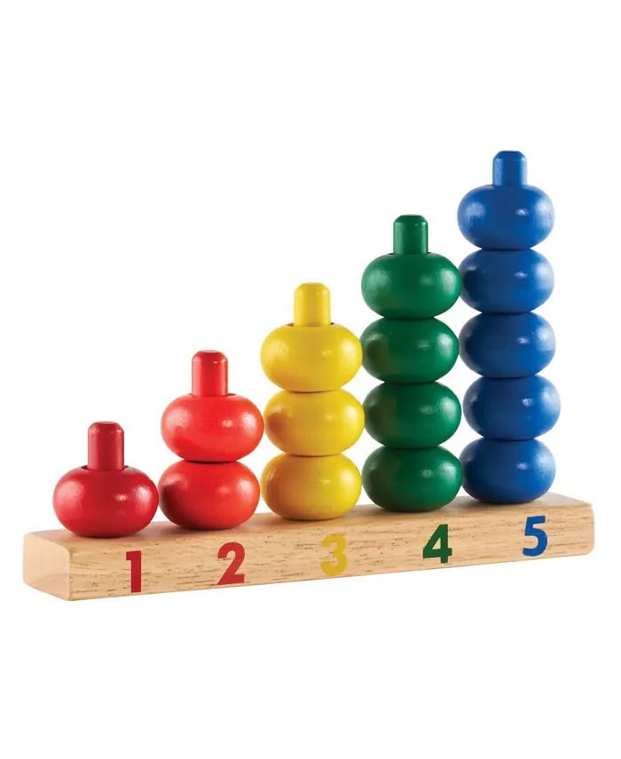 Kaplan Early Learning 1 to 5 Ring Counter - Mycitystee