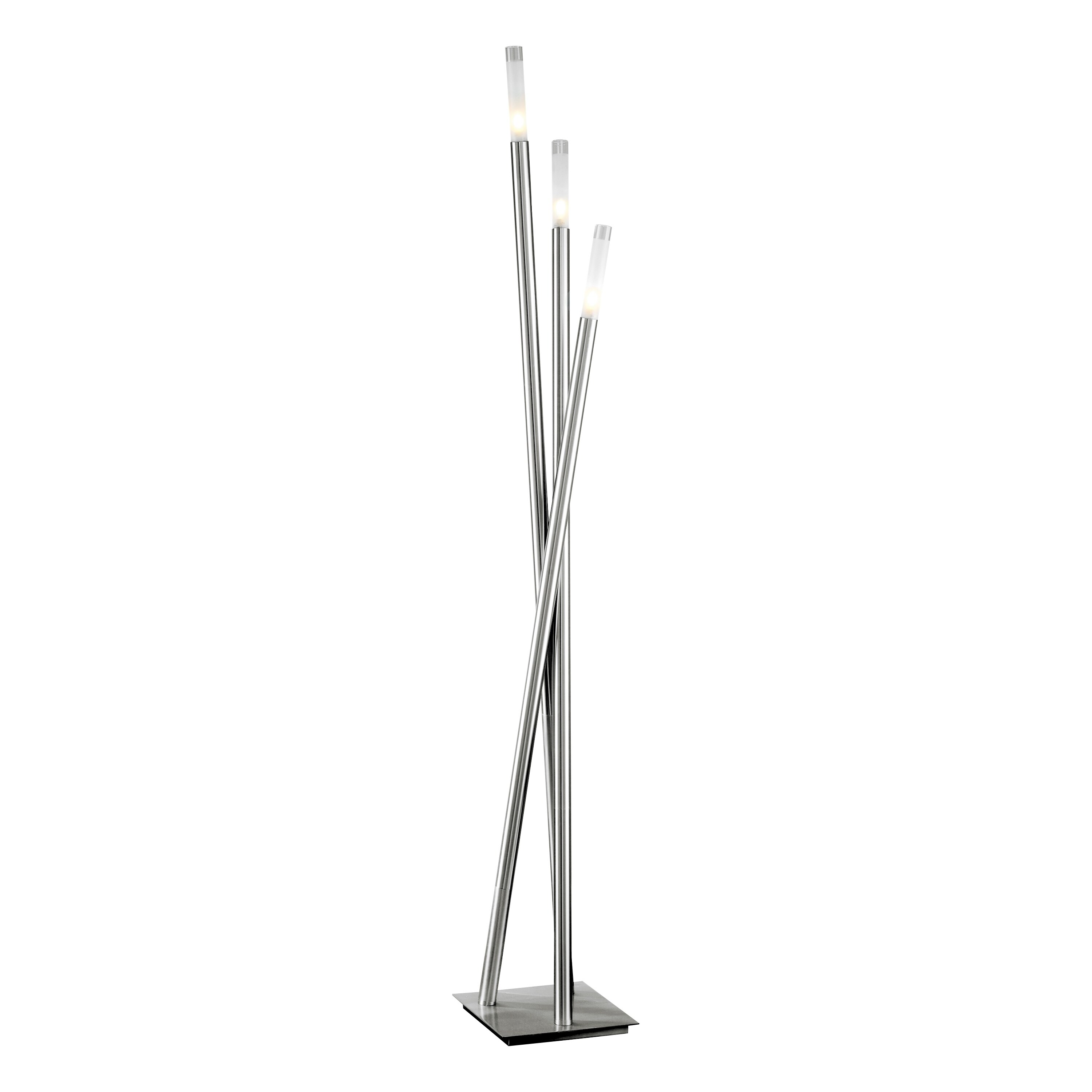Strick and Bolton Peale 3-light Modern Icicle Floor Lamp - N/A - Mycitystee