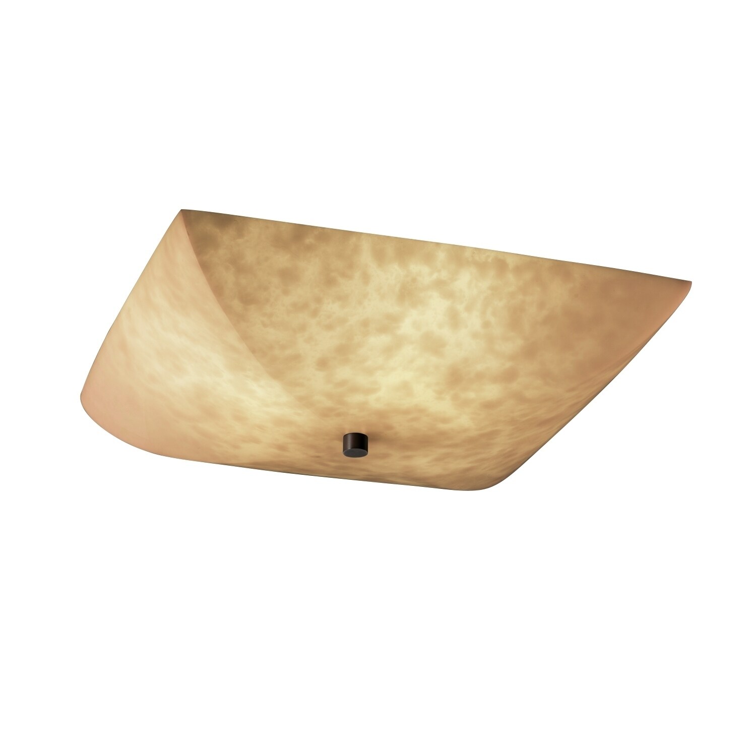 Justice Design Clouds Dark Bronze 6-light Semi-flush - Mycitystee