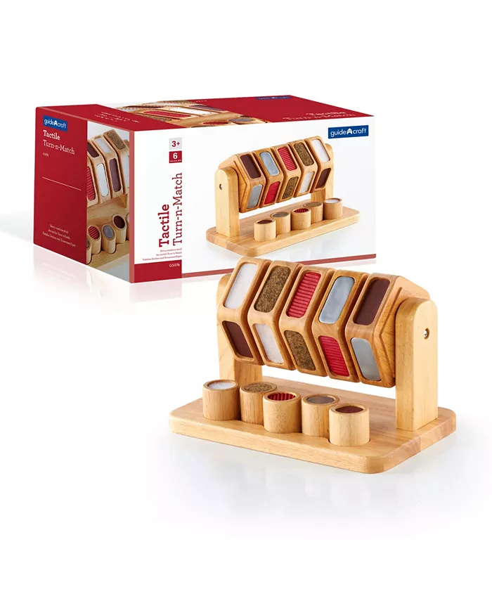 Guidecraft， Inc Guidecraft Tactile Turn and Match - Mycitystee