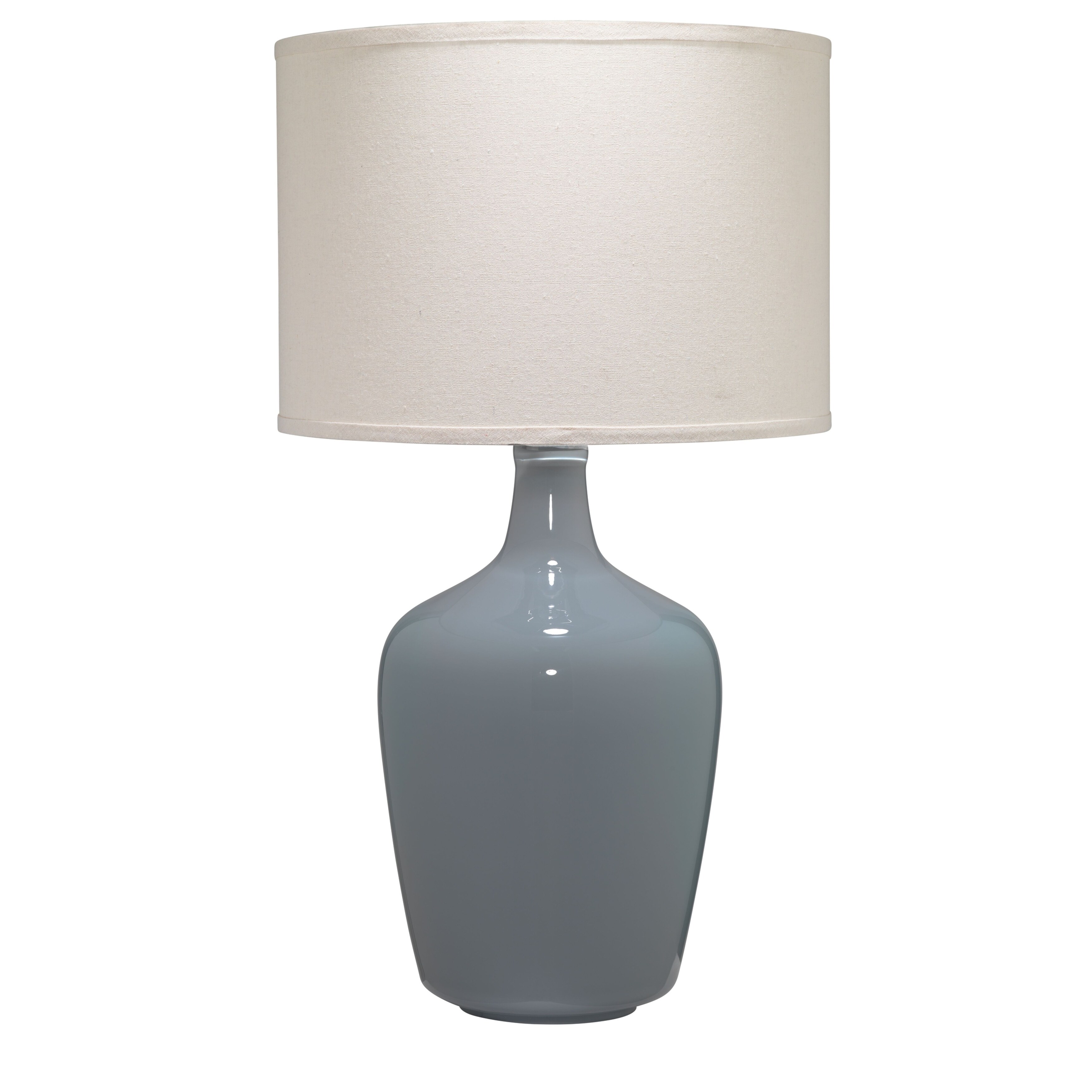 Alden Décor Maddox Jar Table Lamp， Grey - Mycitystee