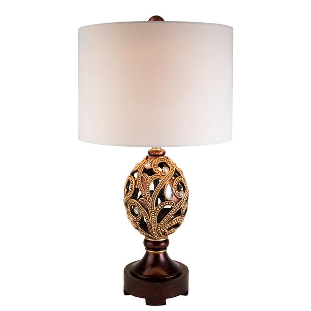 Moselle Polyresin Table Lamp - Mycitystee
