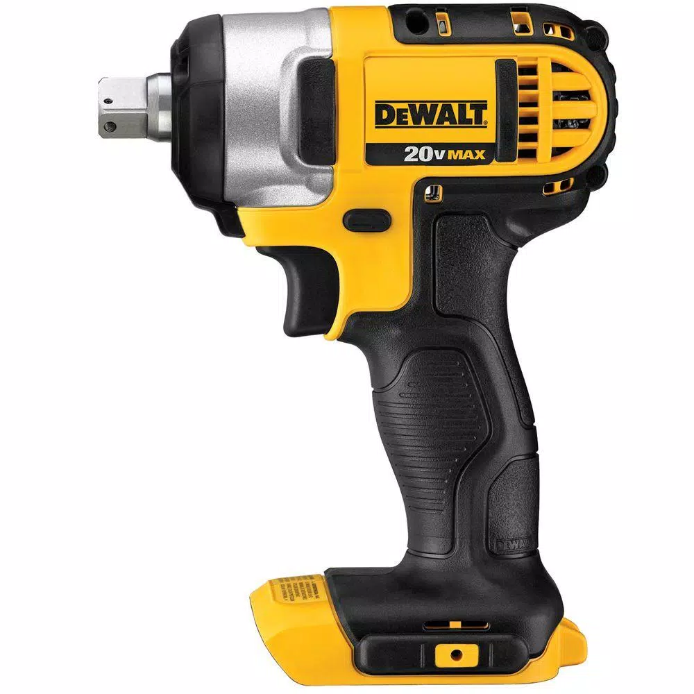 DEWALT 20-Volt MAX Cordless 1/2 in. Impact Wrench Kit with Detent Pin (Tool-Only) and#8211; XDC Depot - Mycitystee