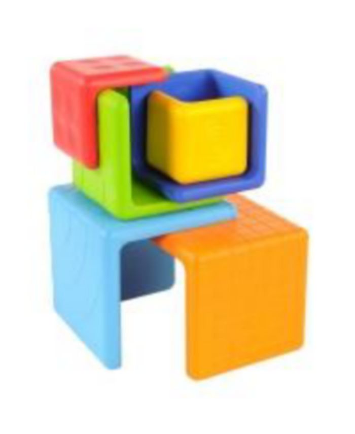 Edushape Stackers N' Nesters  - Set of 6 - Mycitystee
