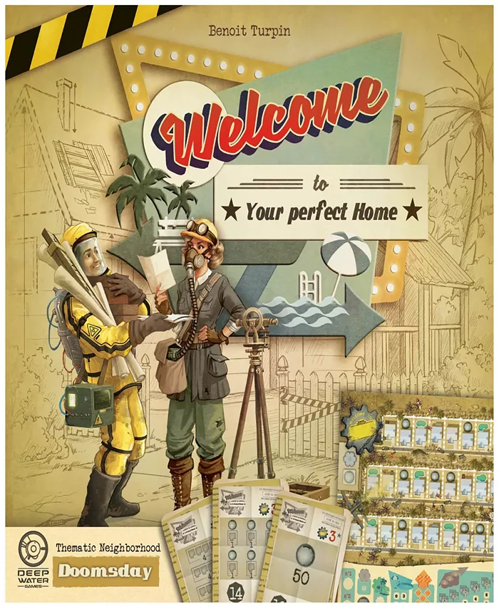 Ox Eye Media Inc. Welcome To Doomsday Thematic Neighborhood Expansion， Ages 10 and up， 1-50 Players， 25 Minutes - Mycitystee