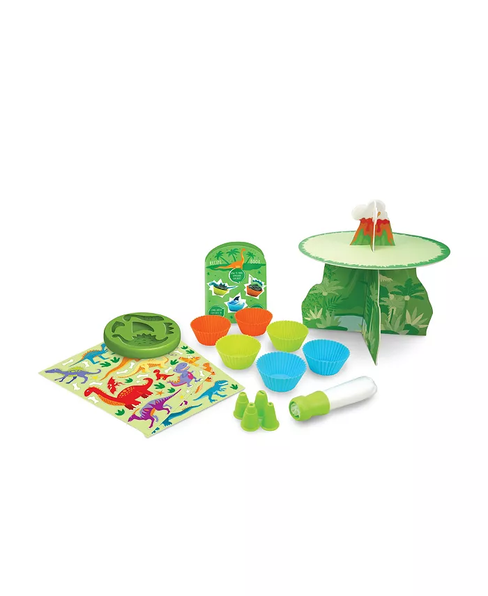 Gusto Dinos Cupcake Activity Set Bake， Decorate， Play - Mycitystee