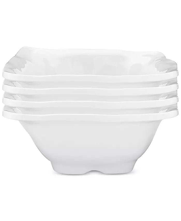 Q Squared Ruffle 4-Pc. Melamine 5