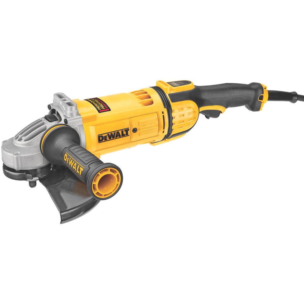 DEWALT 9-in 6500 RPM 4.9 HP Angle Grinder No-Lock DWE4599N from DEWALT - Mycitystee