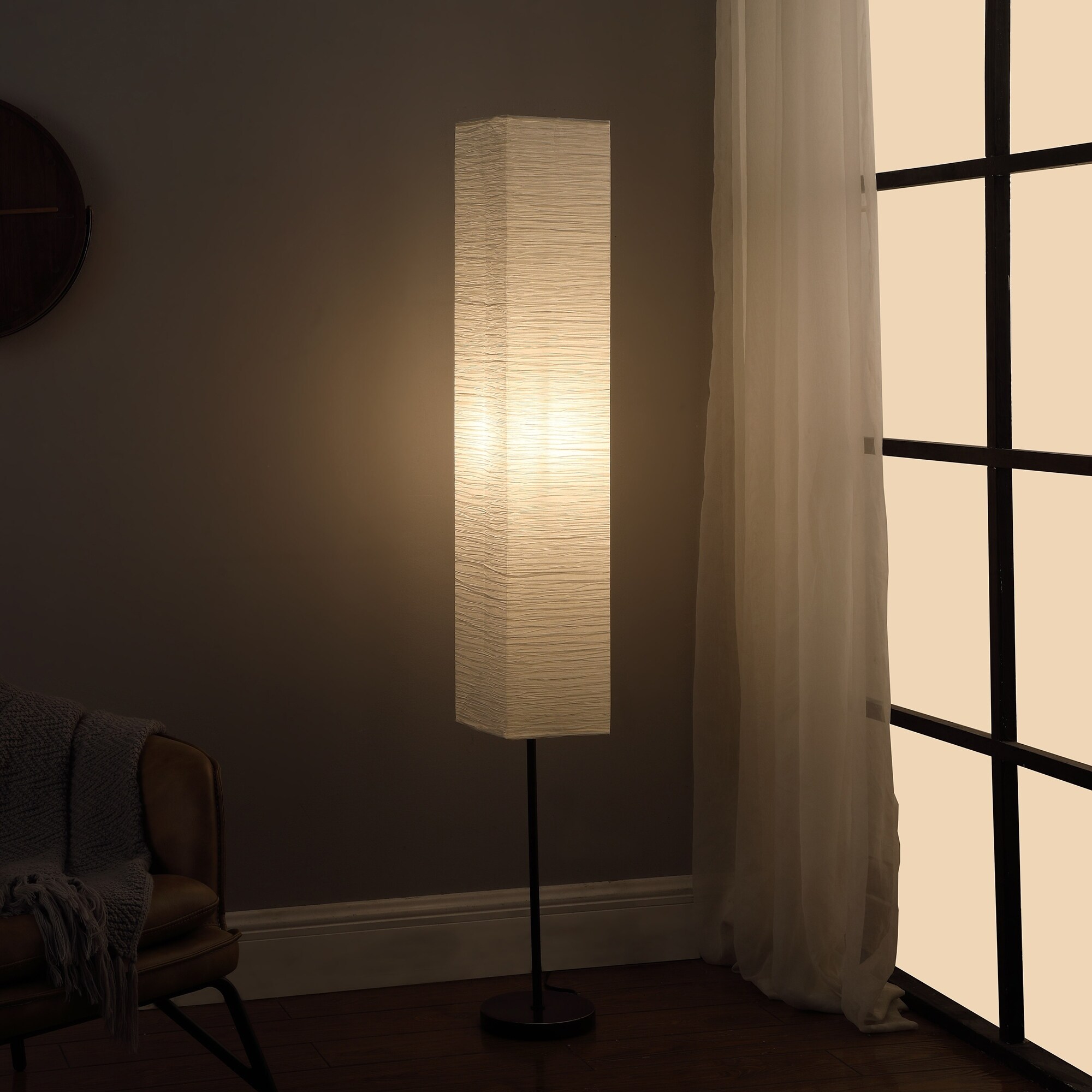 Noki Japanese Paper Floor Lamp - Mycitystee