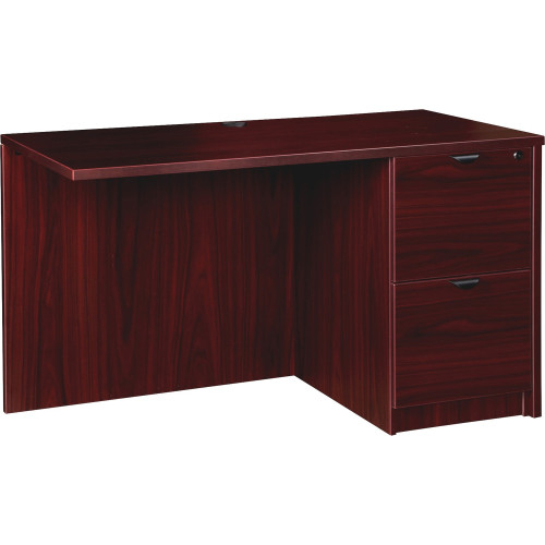 Lorell Prominence 2.0 Mahogany Laminate Right Return - 2-Drawer (PR2442RMY) - Mycitystee