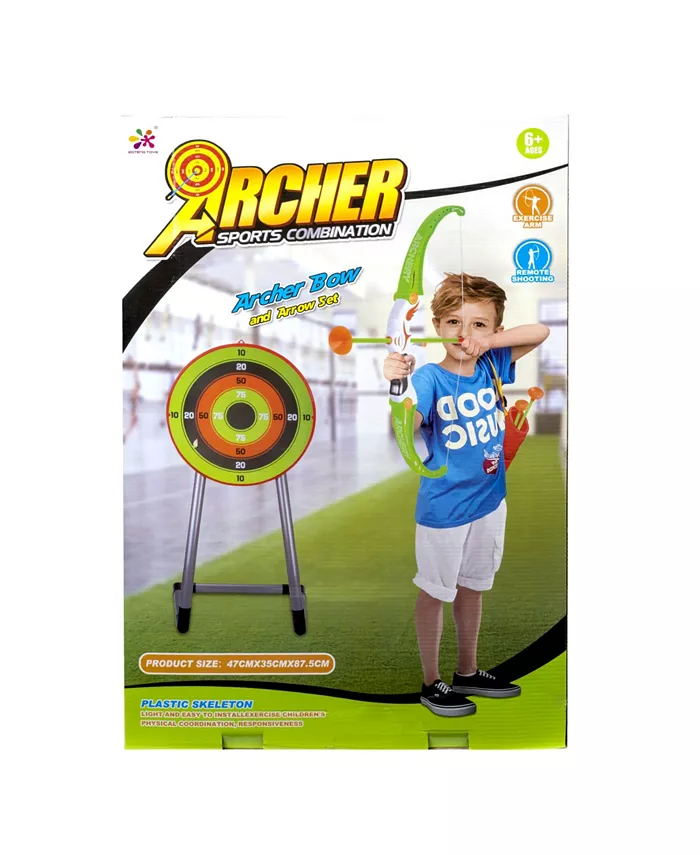 Gener8 Target Set Bow and Arrow Set， 7 Pieces - Mycitystee