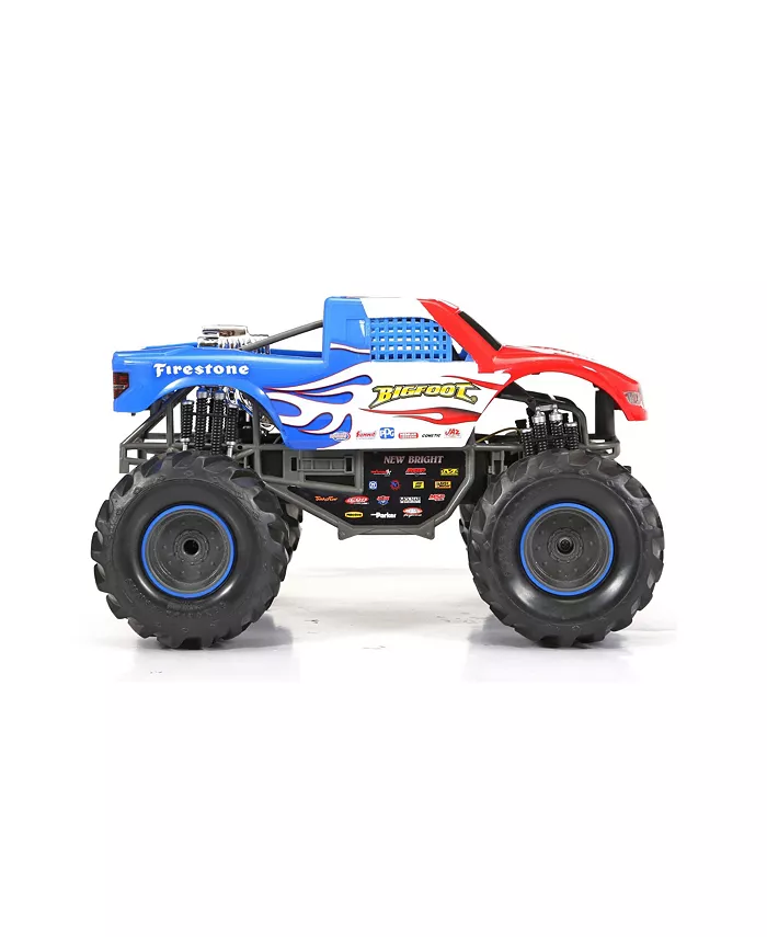 New Bright 1:15 Remote Control Big Foot Battery Operated Monster Truck - Mycitystee
