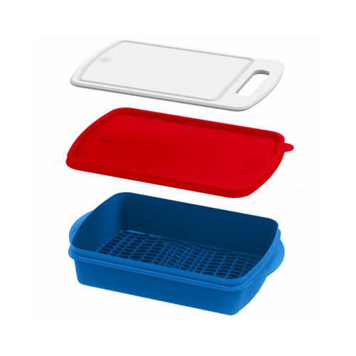 MR BAR BQ 258707 2PC Prep  Store Tray - Mycitystee