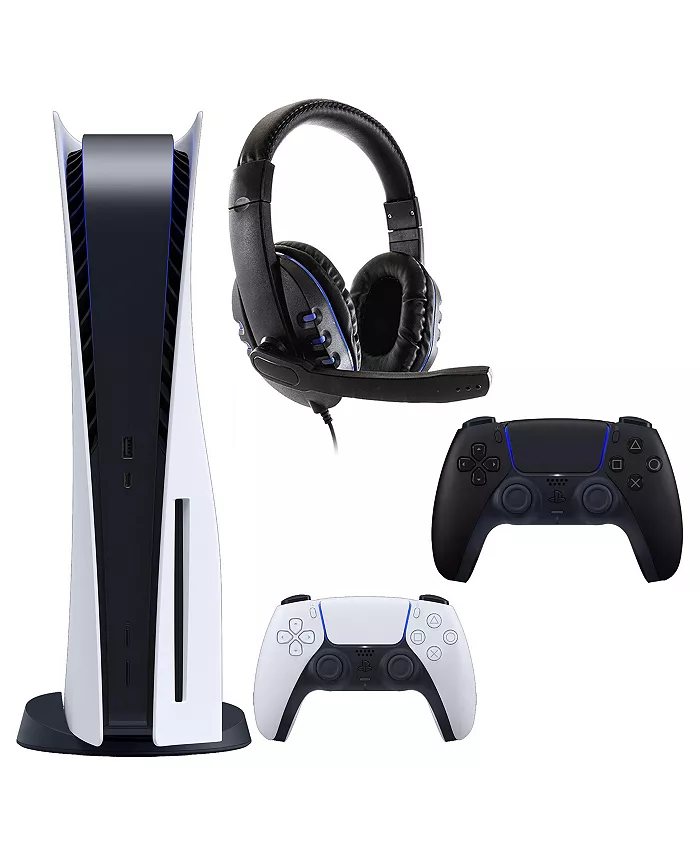 Playstation 5 Console with Universal Headset and DualSense Controller - Mycitystee