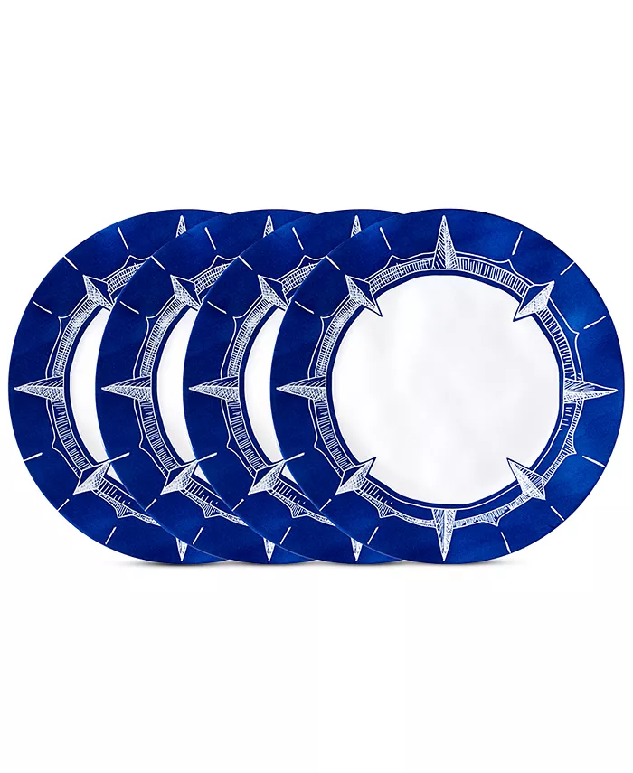Q Squared Portsmouth 4-Pc. Melamine 10.5