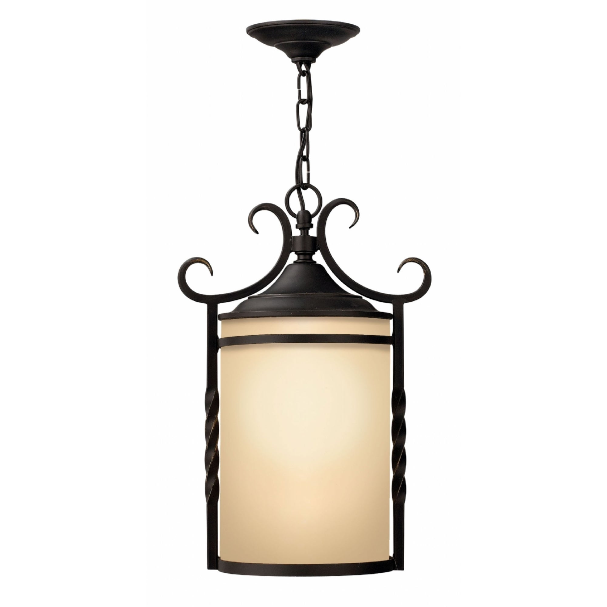 Hinkley Casa 1-Light Outdoor Pendant in Olde Black - Mycitystee