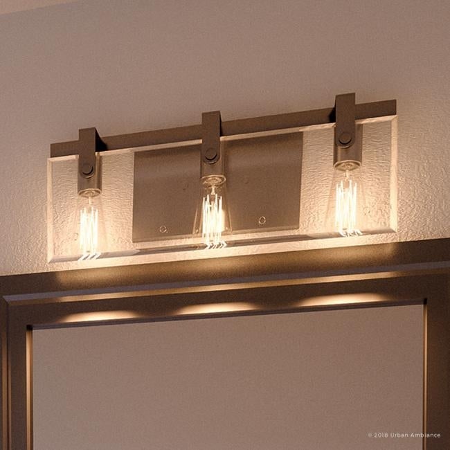 Luxury Modern Farmhouse Bathroom Vanity Light， 8.38