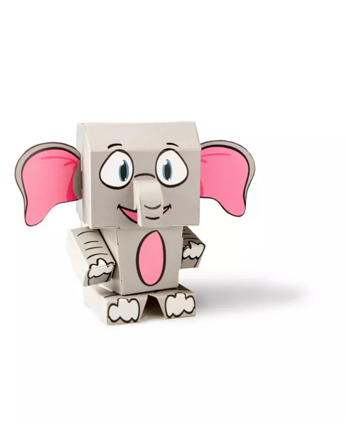Cubles Elephant - A original Buildable 3D STEM Toy - Mycitystee