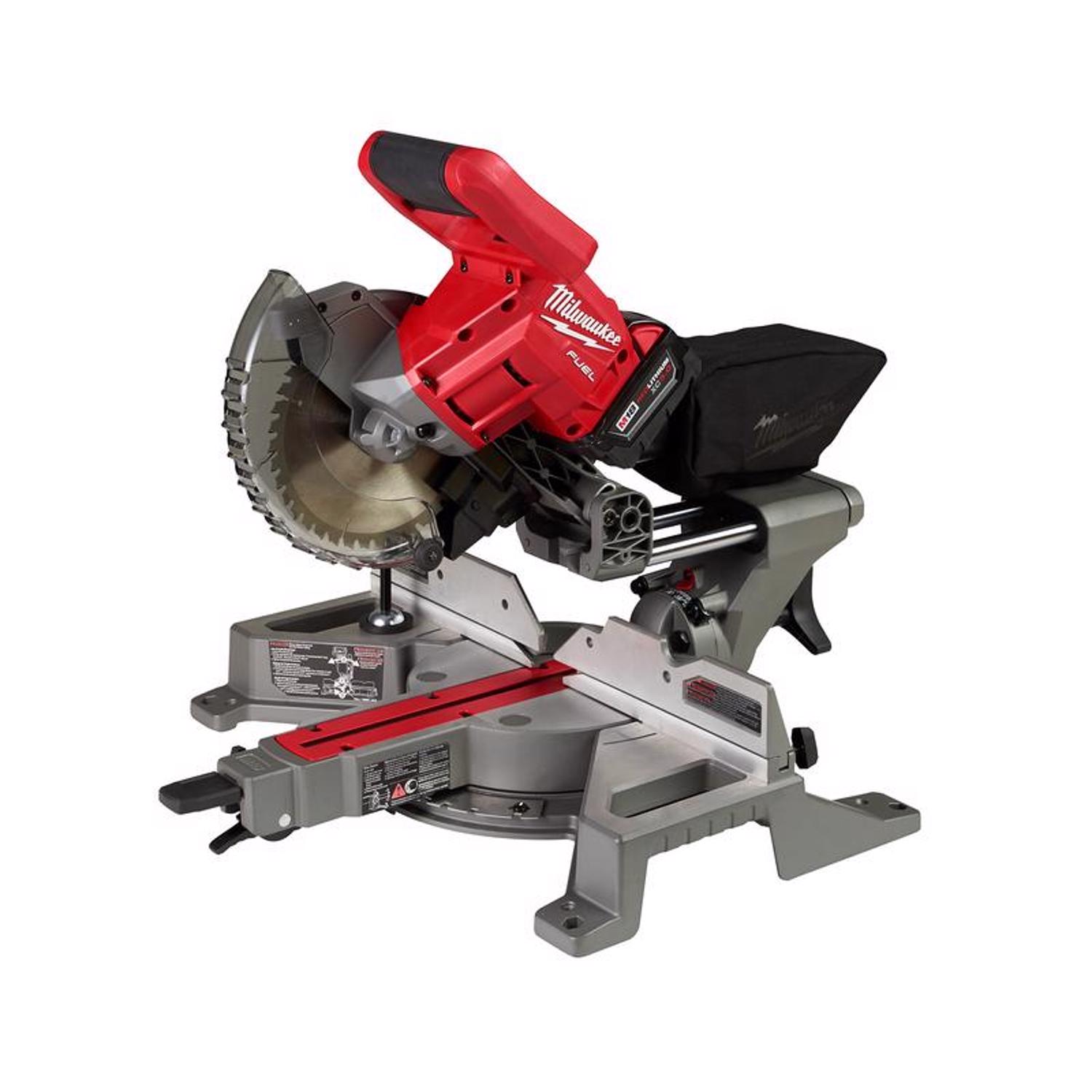Milwaukee M18 FUEL 18 V 7-1/4 in. Cordless Brushless Dual-Bevel Sliding Compound Miter Saw Tool Only - Mycitystee