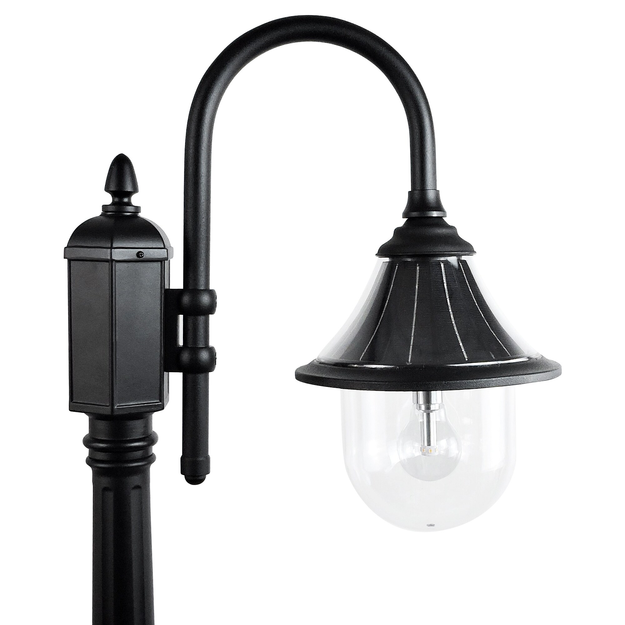 Orion Solar Post Light - Black - Mycitystee