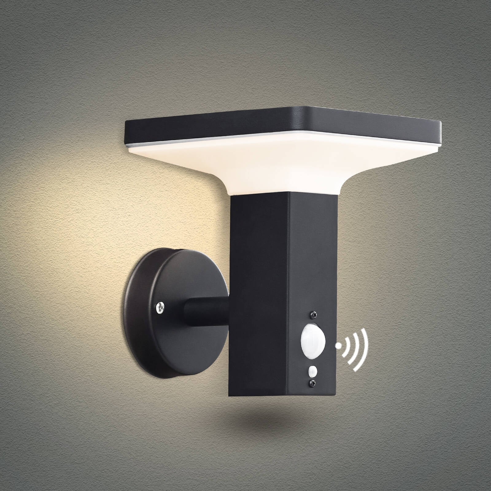 Inowel Solar Outdoor Wall Light Dusk to Dawn LED Lantern IP44 -207 Shopping - The Best Deals on Outdoor Wall Lanterns | 40769355 - Mycitystee