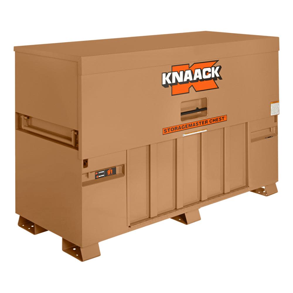 Knaack 30-in W x 72-in L x 49-in Steel Jobsite Box 91 from Knaack - Mycitystee