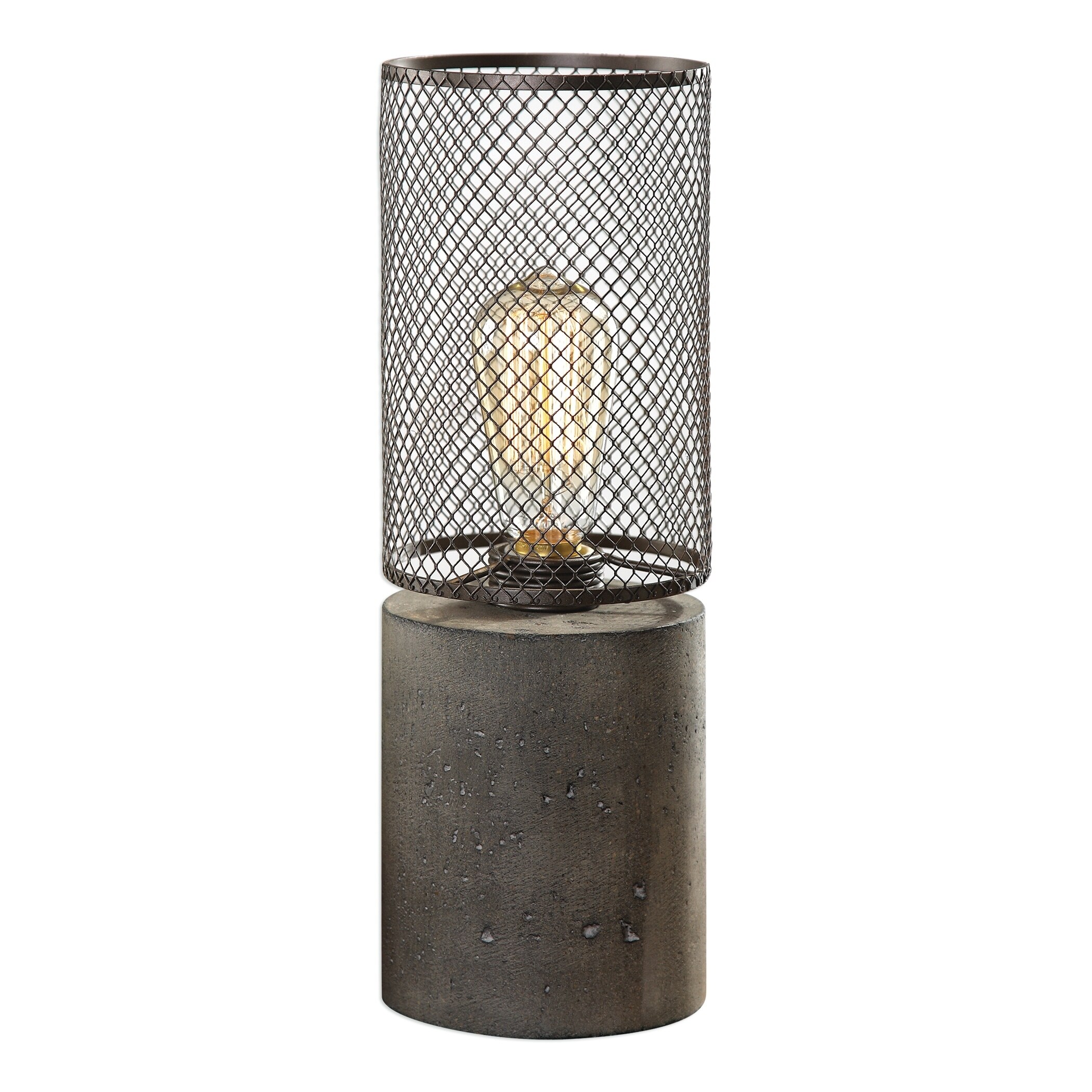 Uttermost Ledro Charcoal 1-light Table Lamp - Mycitystee