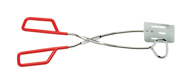 Grill Mark Steel Red/Silver Grill Tongs 1 pc - Mycitystee