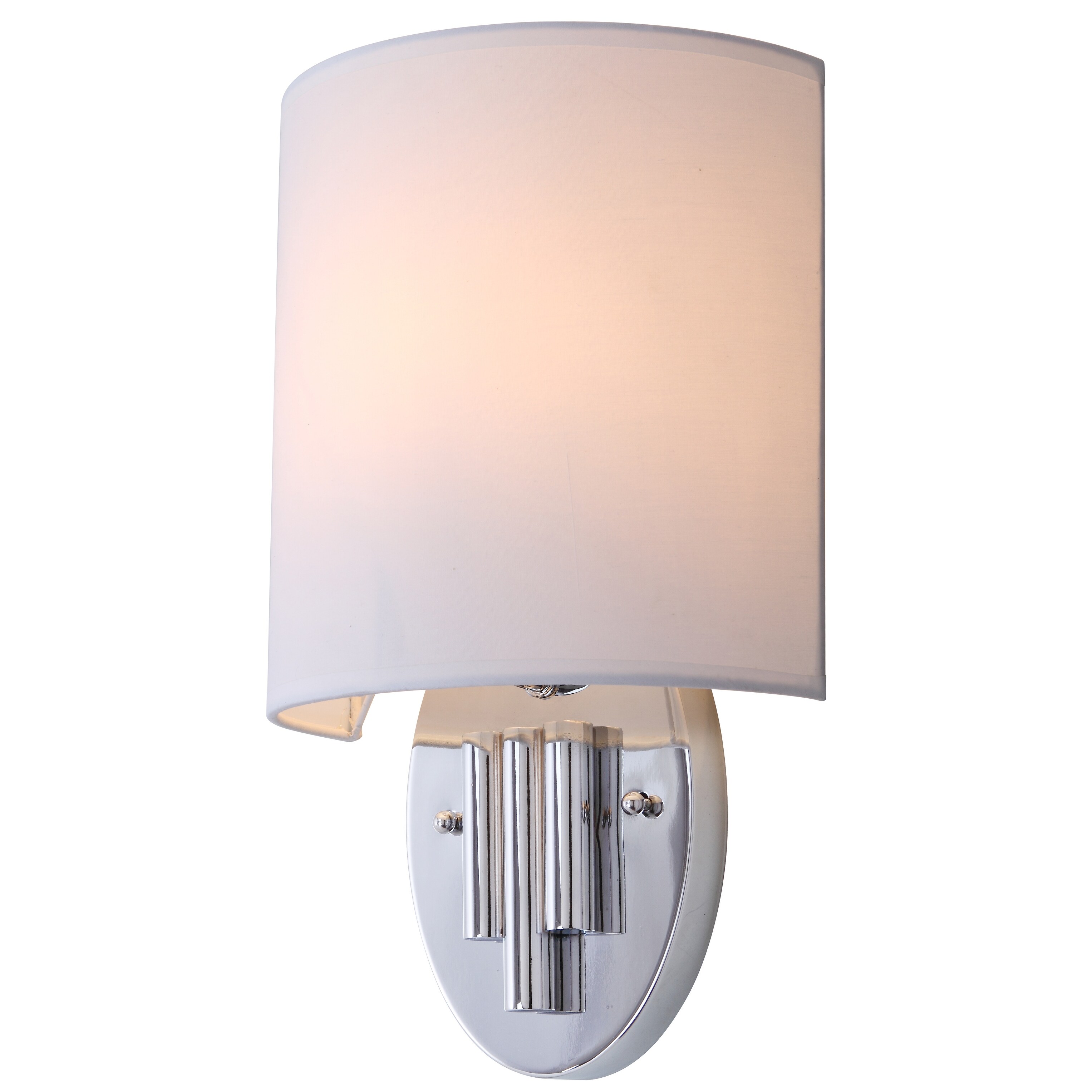 SAFAVIEH Lighting Darlene Chrome Wall Sconce (Set of 2) - 9