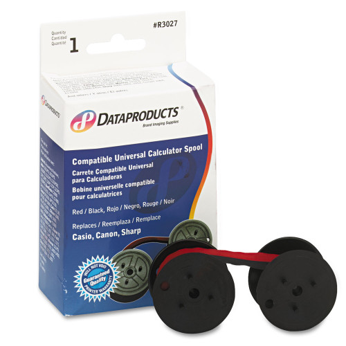 Dataproducts R3027 Compatible Ribbon， Black/Red - Mycitystee