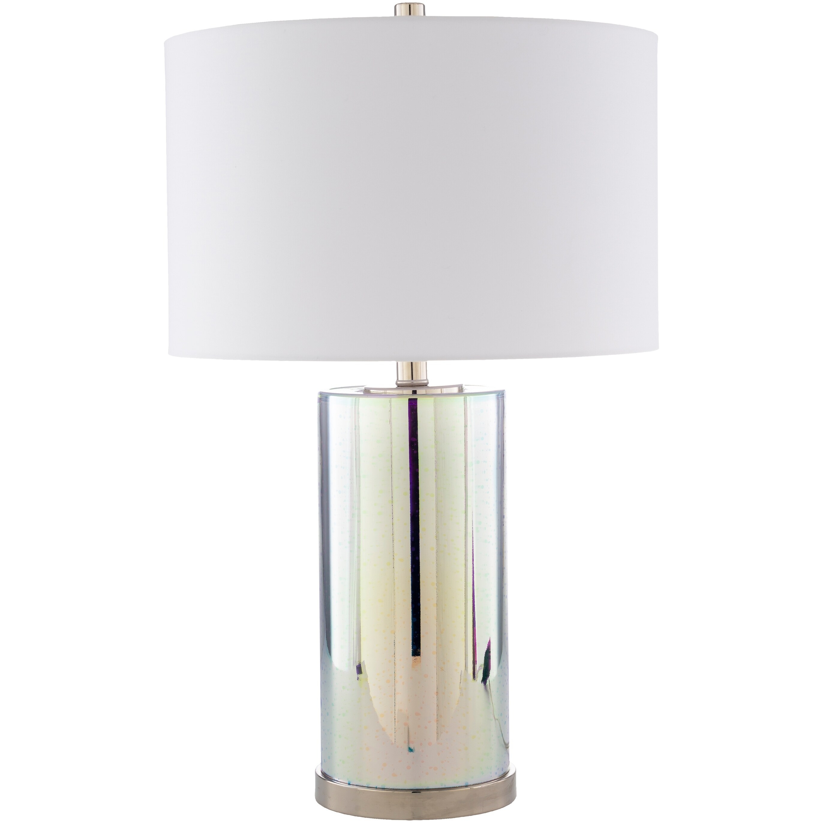 Joppa Contemporary Metal Cylinder 24-inch Table Lamp - Mycitystee