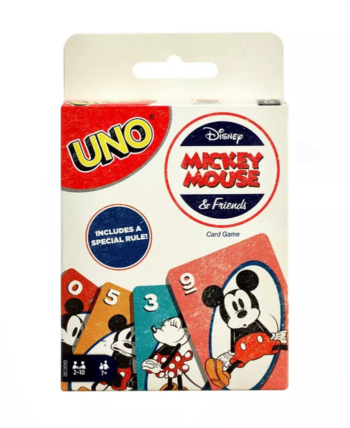 Mattel UNO Classic Mickey Mouse Friends Card Game - Mycitystee