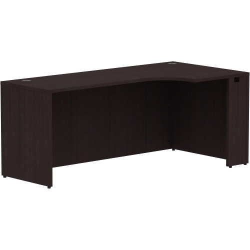 Lorell Espresso Laminate Desk (18268) - Mycitystee