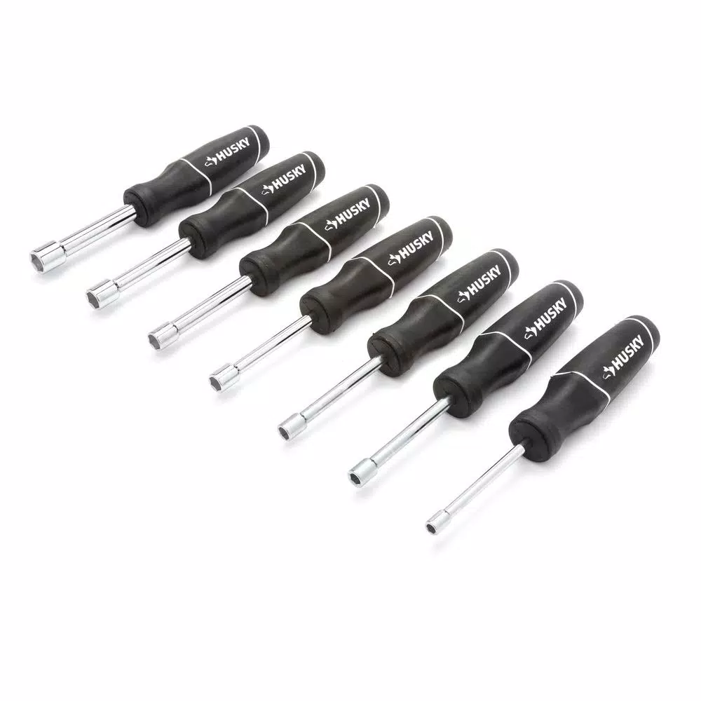 Husky Metric Cushion Grip Nut Driver Set (7-Piece) and#8211; XDC Depot - Mycitystee
